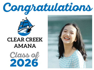 Graduation Sign-CCA 2